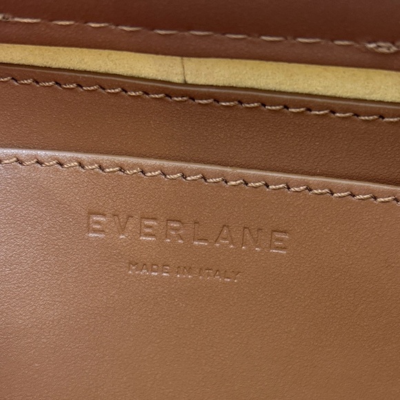 Everlane The Mini Form Crossbody Bag in Cognac Leather with Dust Bag - Picture 11 of 11